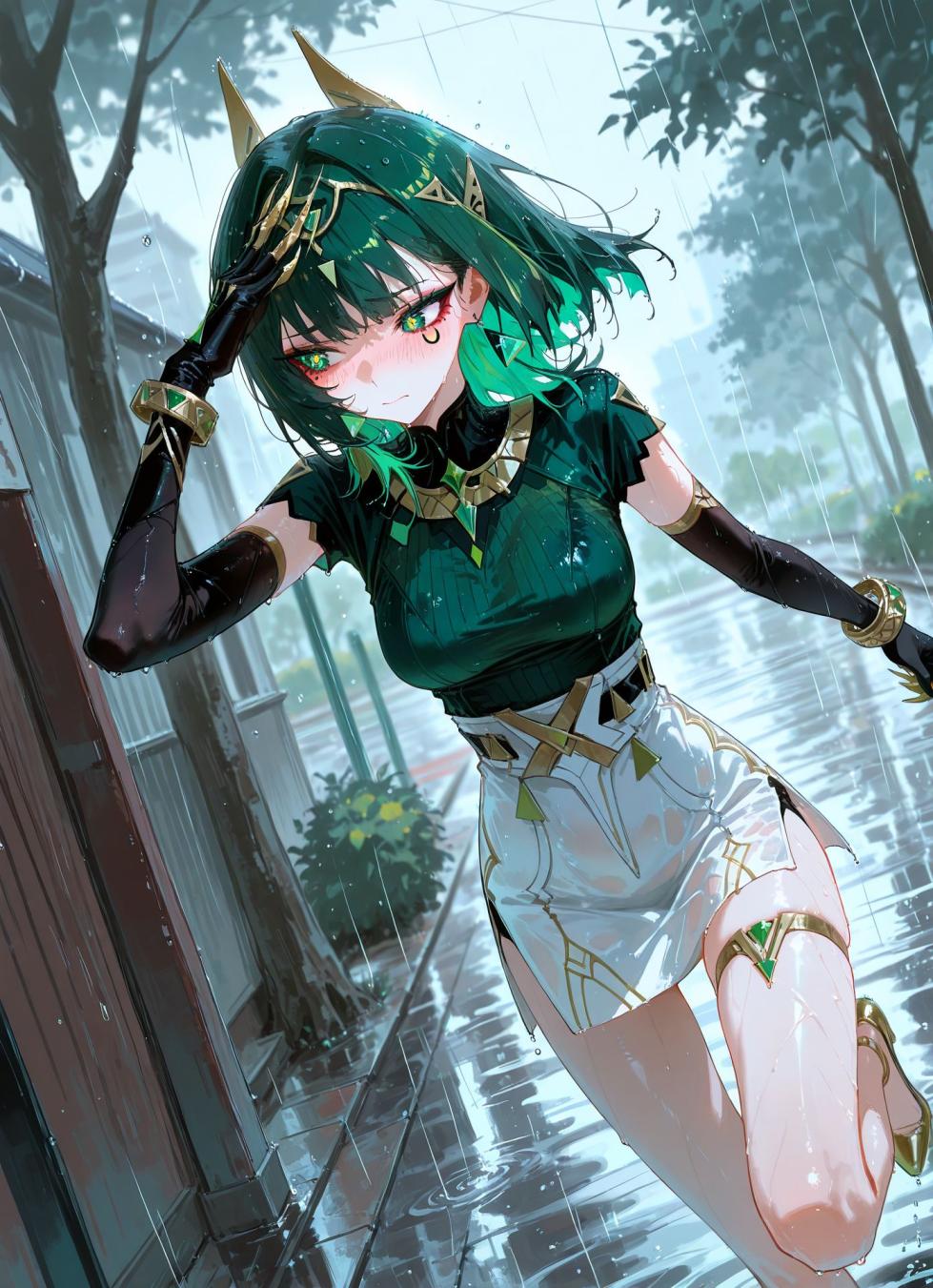 【星柱力】 ネフェル、男湯に挑戦 [AI Generated] - Page 3