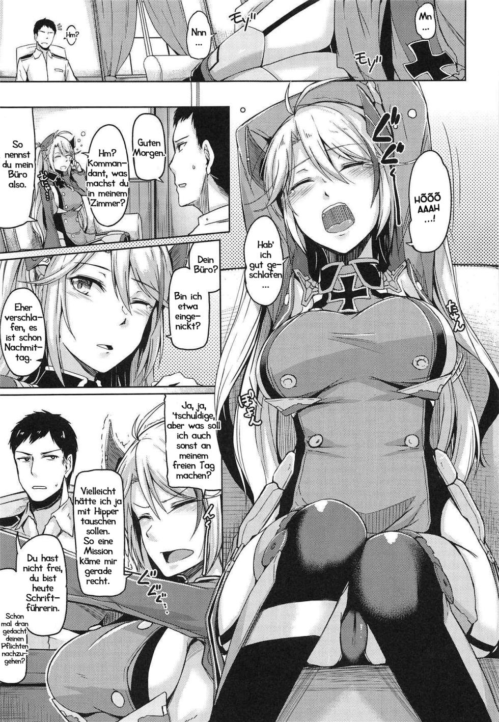 (COMIC1☆13) [ZIGZAG (Hirno)] Hishokan no Oshigoto | Die Pflichten einer Schriftführerin (Azur Lane) [German] [Haigen] - Page 4