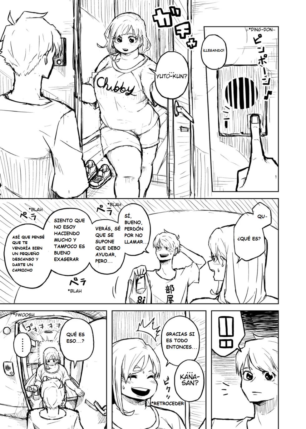 [Pocchari wa sekai o sukuu] Chubby Girlfriend [Español] - Page 23