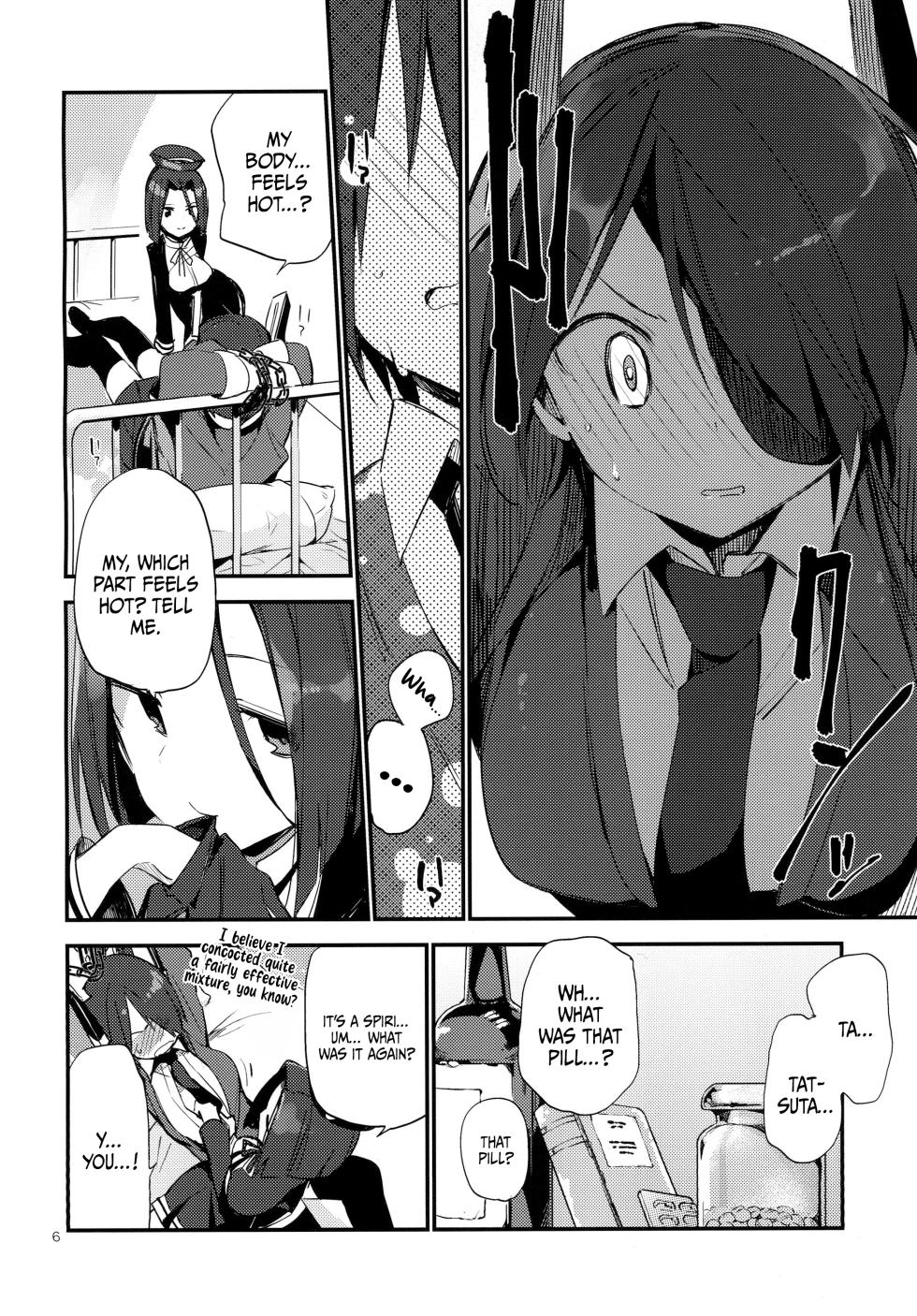 [TOZAN_BU (Fujiyama)] Kurai Keisha | Dark Inclination (Kantai Collection -KanColle-) [English] {Doujins.com} [Digital] - Page 6