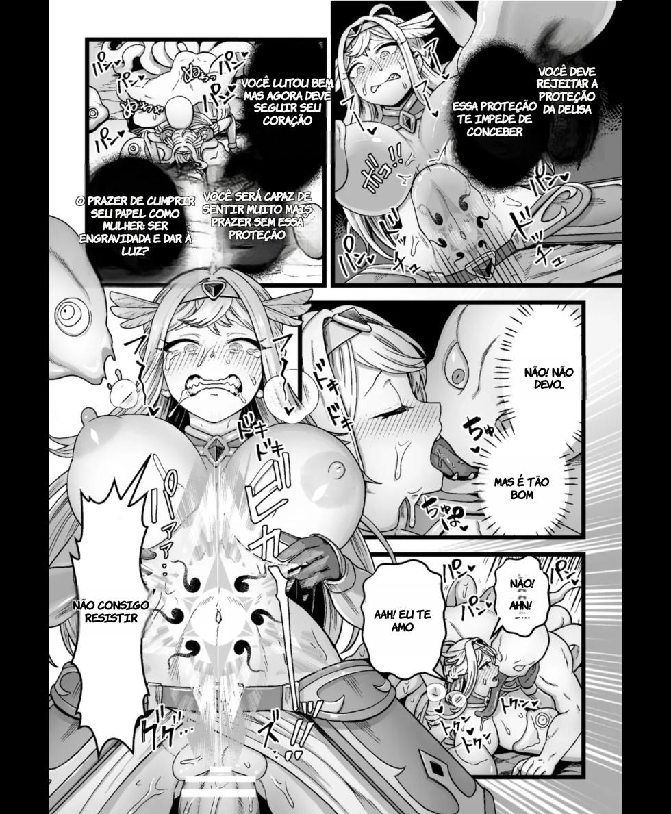 [Kitsunekopandanuki] Kessen no Ato ni (2D Dream Magazine Vol.129) [Portuguese-BR] (TR-316) - Page 18