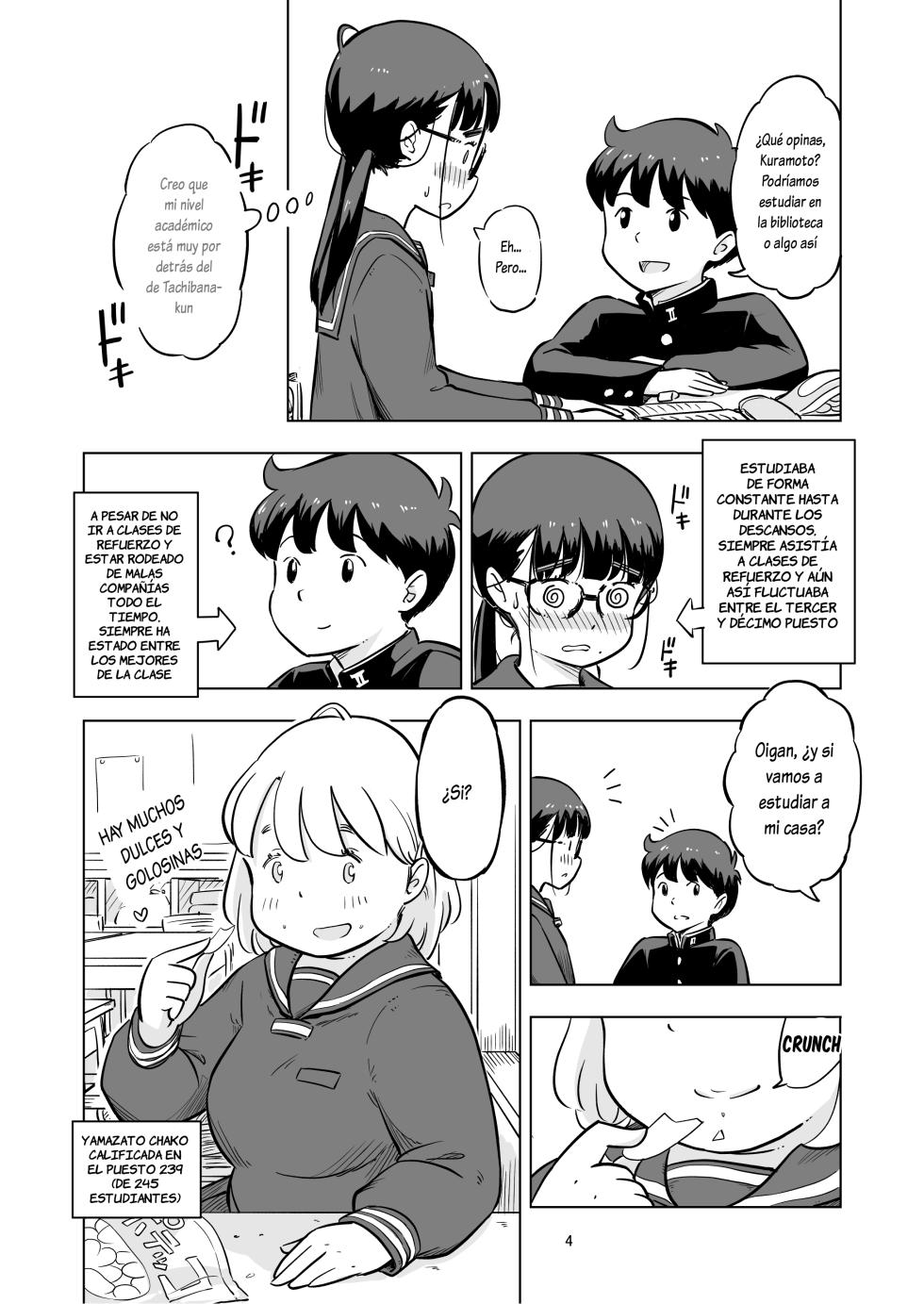 [Lithium no Kojin Circle (Lithium)] Benkyoukai no Hazudatta no ni... [Spanish] [Lovely Diablesse Scan] - Page 4