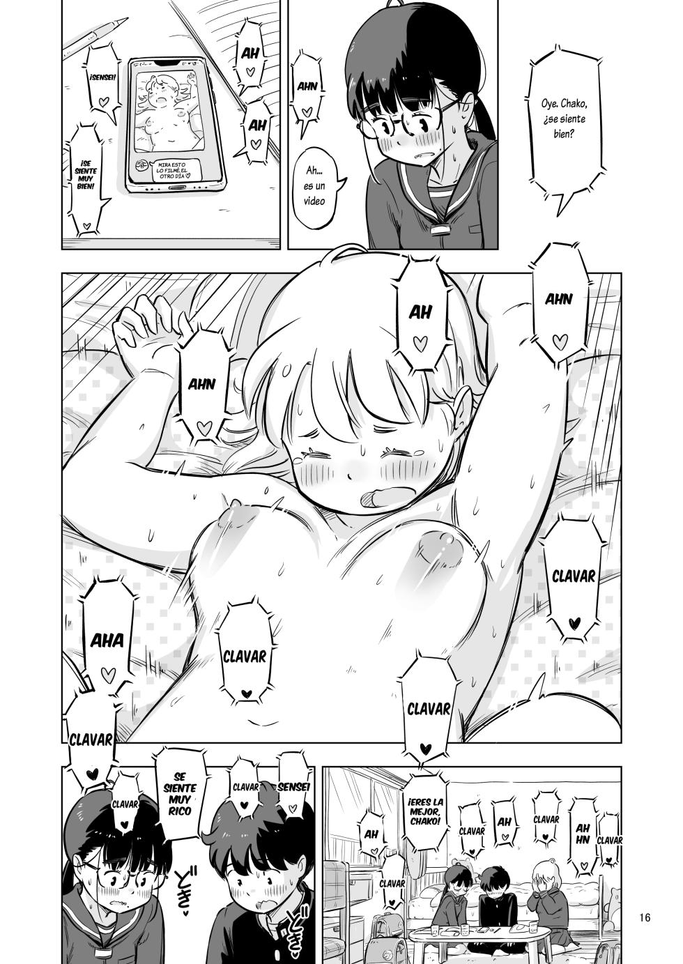 [Lithium no Kojin Circle (Lithium)] Benkyoukai no Hazudatta no ni... [Spanish] [Lovely Diablesse Scan] - Page 16