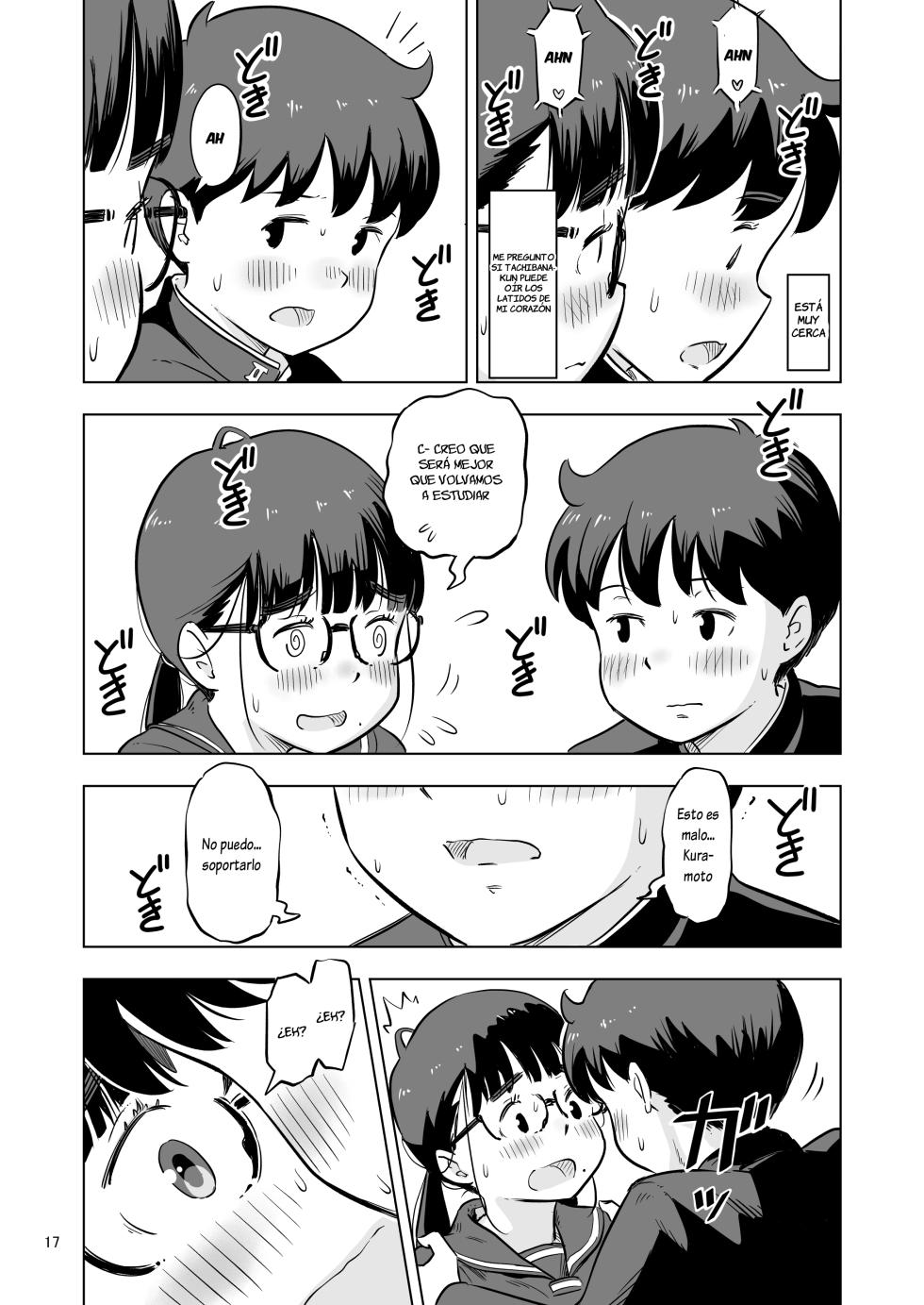[Lithium no Kojin Circle (Lithium)] Benkyoukai no Hazudatta no ni... [Spanish] [Lovely Diablesse Scan] - Page 17