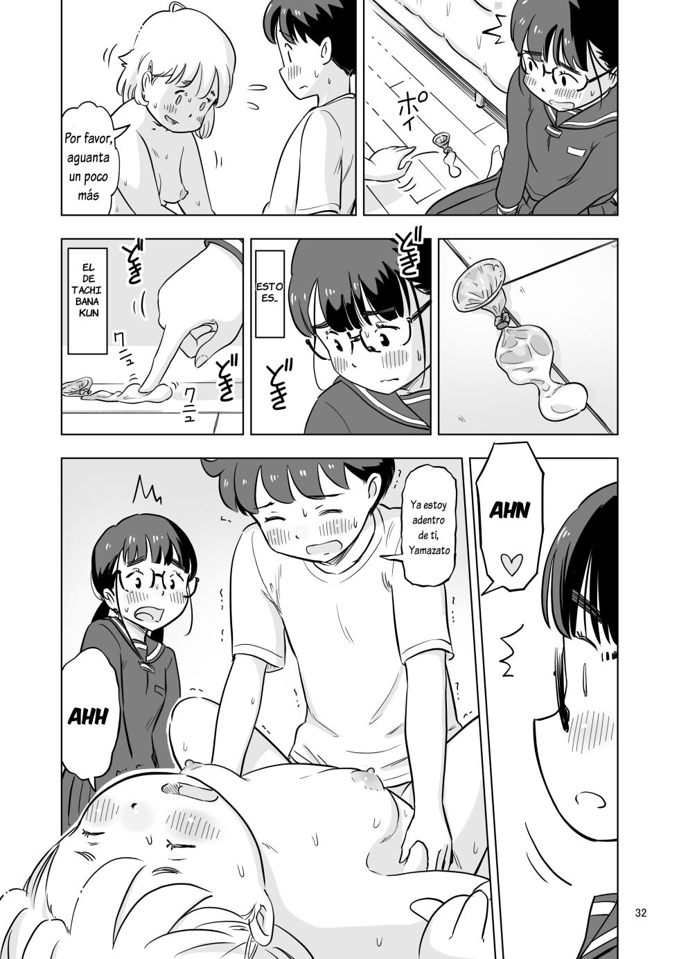 [Lithium no Kojin Circle (Lithium)] Benkyoukai no Hazudatta no ni... [Spanish] [Lovely Diablesse Scan] - Page 32