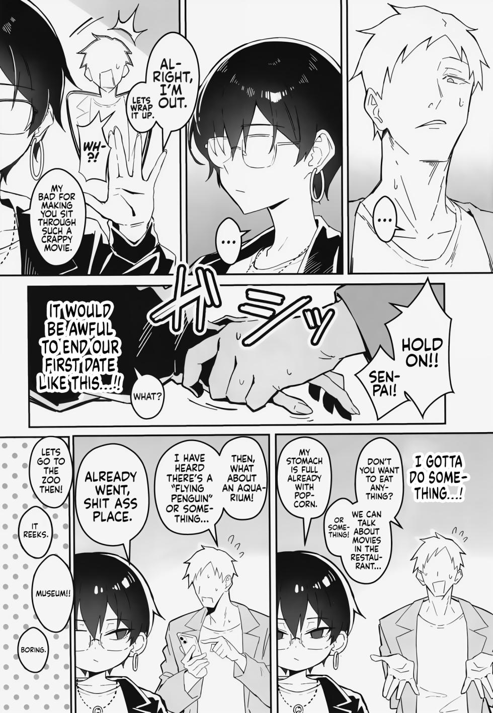[Sukebe Hatsudenjo (Hatsuden Pengin)] Buaisou na Kakure Kyonyuu Boyish Kanojo to Taikutsu na Date | A Boring Date with My Blunt, Boyish Babe and Her Hidden Assets [English] [Digital] [TheWhiteLine] - Page 6
