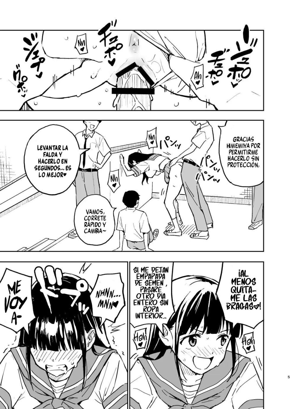 [Mirakoku (Yasumi Mirakichi)] 1-kagetsu Ninshin Shinakereba Otoko ni Modoreru Hanashi (4) | Mientras no quede embarazada durante 1 mes, volveré a ser un hombre cap.4 [Spanish] [Arywin] [Digital] - Page 5