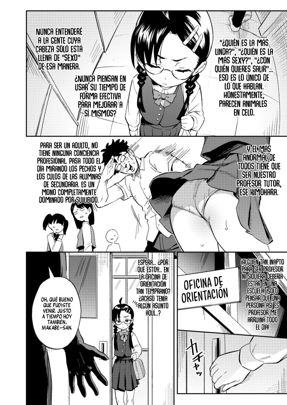 [Chouzankai (TER)] H ga Kirai na Iinchou ga Saimin Choukyou Sarete Mesu ni Sareru｜La Delegada de Clase que Odia el Sexo es Hipnotizada y se Convierte en una Completa Puta [Spanish] [Ariwyn] [Digital] - Page 6