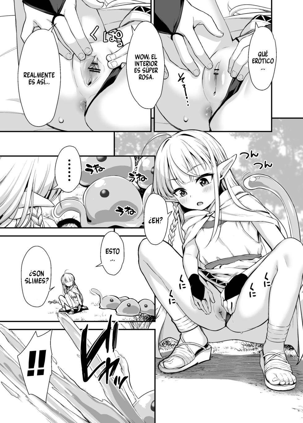 [LittleHopper, horonaminZ (Hashibiro Kou, horonamin)] TS Loli Oji-san wa Isekai de Haiboku Suru | El Oji-san convertido en loli es derrotado en otro mundo [Spanish] [Digital] - Page 15