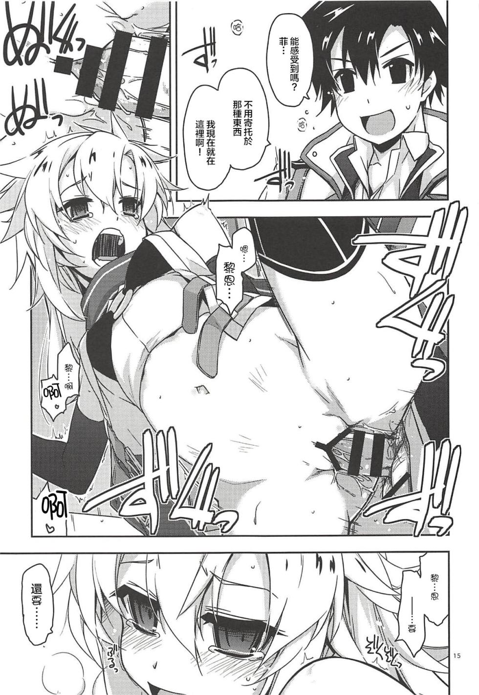 (C94) [Angyadow (Shikei)] Where is connected? (The Legend of Heroes: Sen no Kiseki) [Chinese] - Page 14