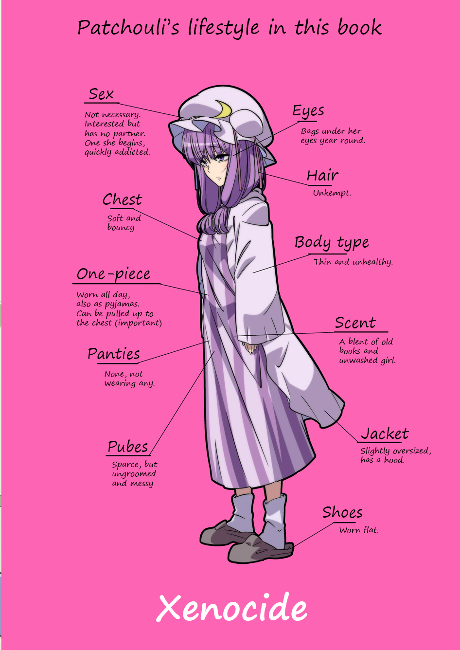 [Xenocide] I'm going to touch your body Patchouli-sama - Page 11