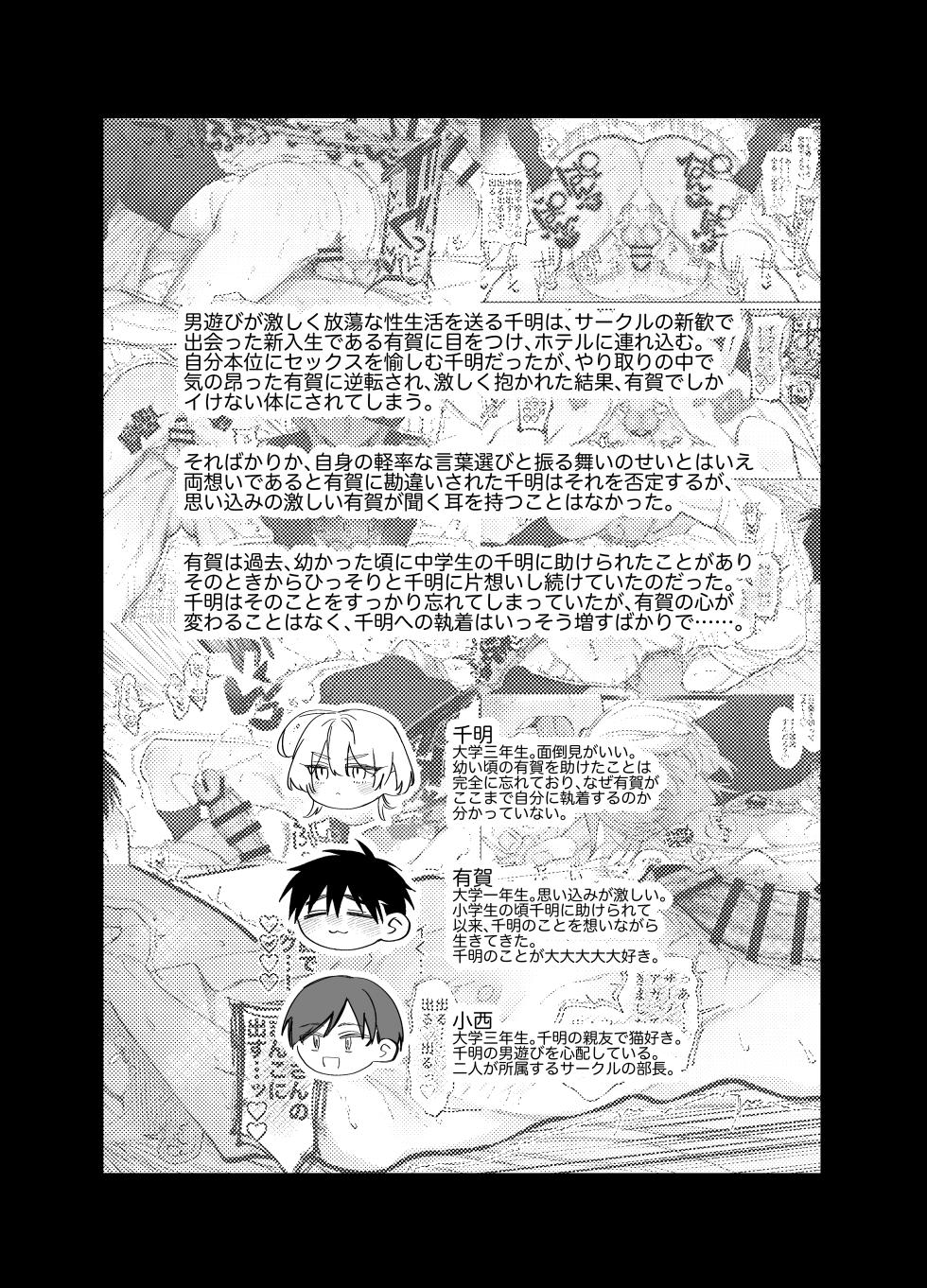 [yokomope] やきもち後輩有賀くん - Page 2