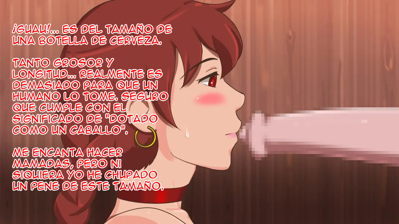 [pink-noise (Mizuiro Megane)] Horse Friend 〜Watashi no Kareshi wa Ouma-san｜Mi novio es un caballo {Spanish} {EbisuTraslade - Winder} - Page 37