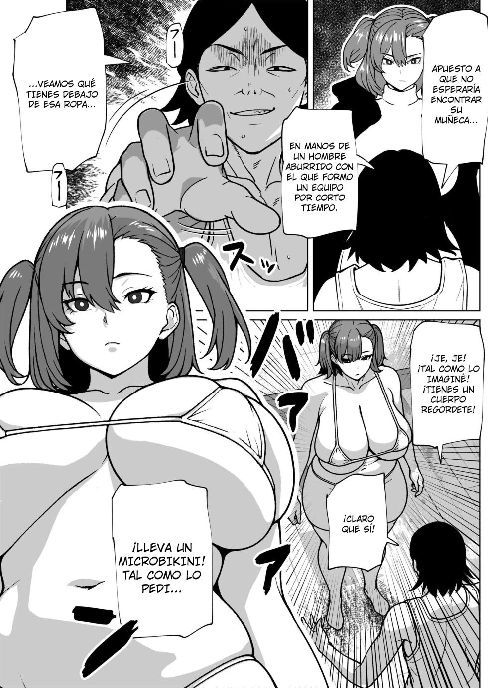 [bekobeko] Chuumon shita Nikuningyou ni Chinpo ga Tsuiteiru no desu ga｜Uhhh, ¿la muñeca que pedí tiene una verga...？{Spanish} {EbisuTraslade - Winder} - Page 4