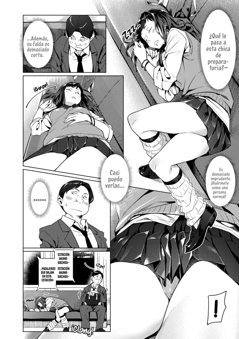 [Bubuzuke] Kakushite Hitoyo no Saporiman.｜Refugio Nocturno para un Oficinosta. (Enkou Sedai) [Spanish] [Kotori Translations] [Decensored] - Page 3