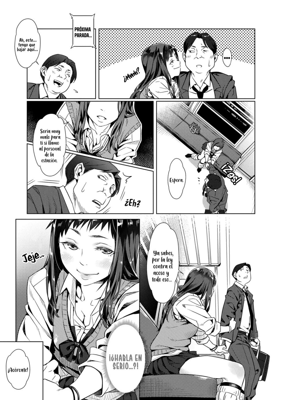[Bubuzuke] Kakushite Hitoyo no Saporiman.｜Refugio Nocturno para un Oficinosta. (Enkou Sedai) [Spanish] [Kotori Translations] [Decensored] - Page 8