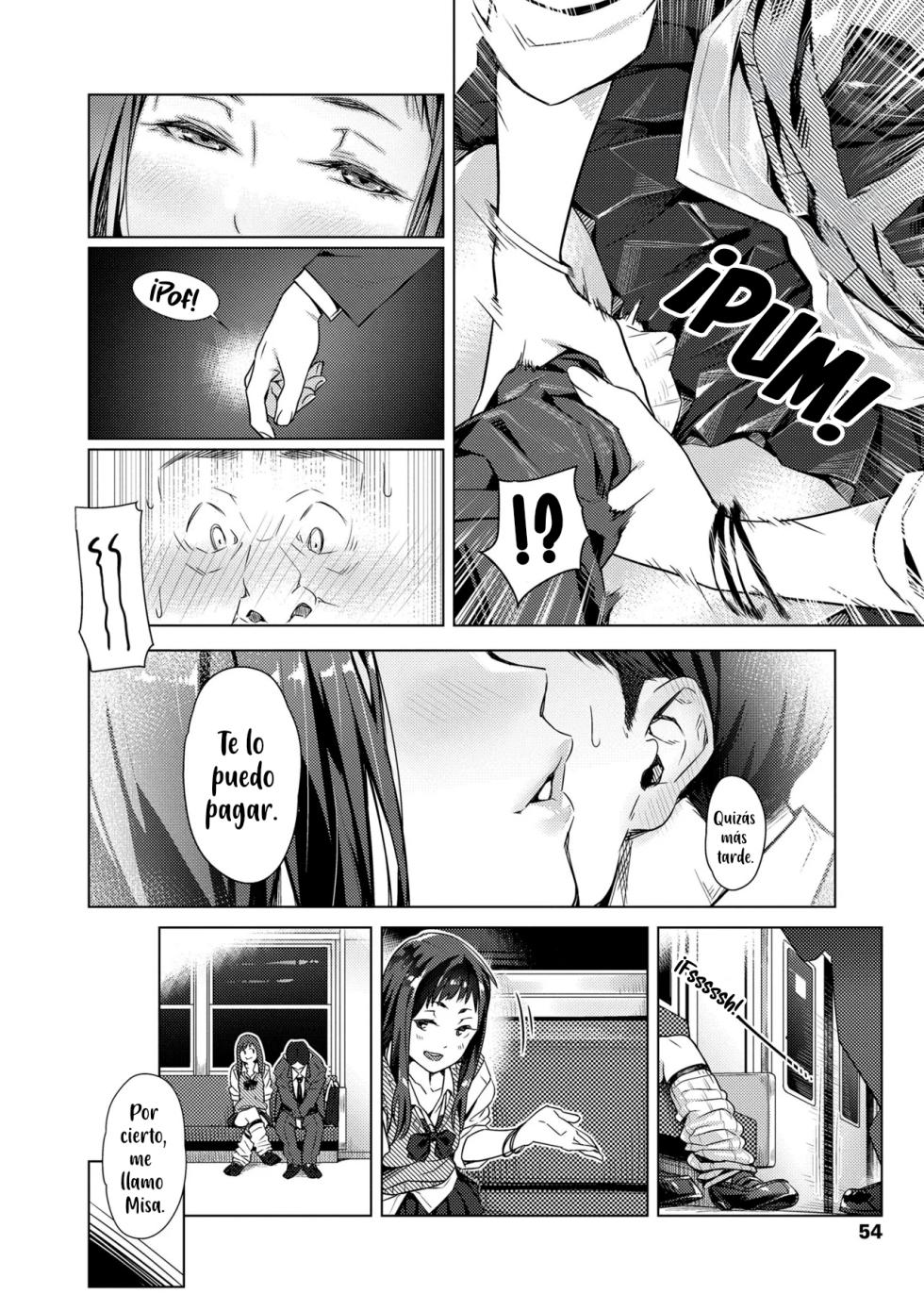 [Bubuzuke] Kakushite Hitoyo no Saporiman.｜Refugio Nocturno para un Oficinosta. (Enkou Sedai) [Spanish] [Kotori Translations] [Decensored] - Page 9