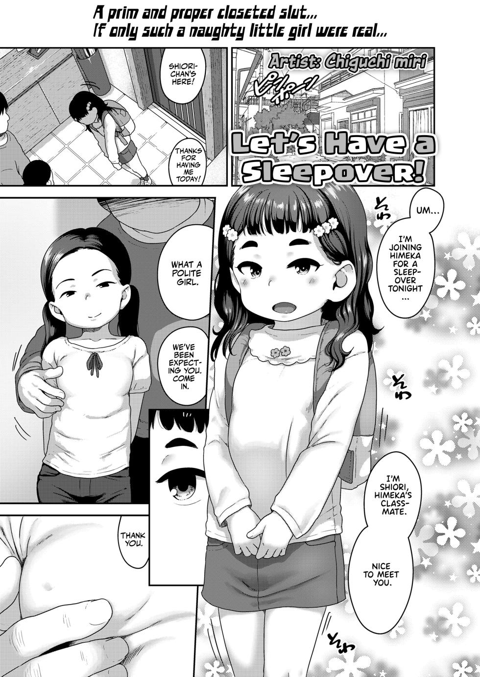 [Chiguchi Miri] Tomatte Shiyo! | Let's Have a Sleepover! (COMIC LO 2026-04) [English] [Team Rabu2] [Digital] - Page 1