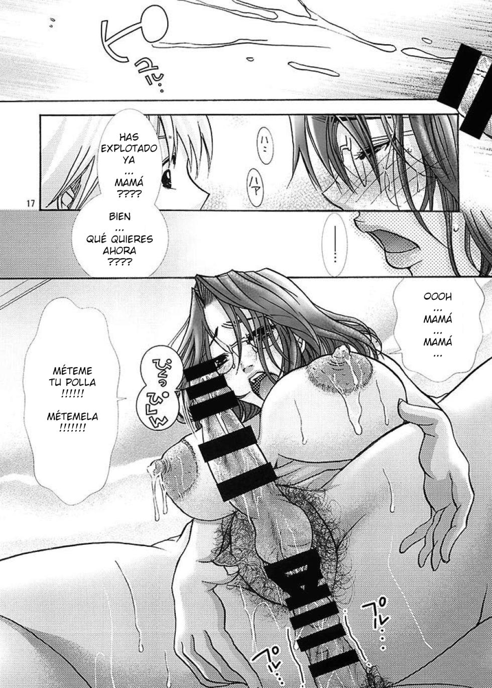 Nyanko Fujin-sama (M.MACABRE) - Futanari Mama Dorei ESP - Page 17
