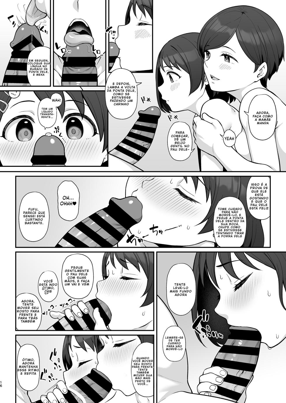 (Hiiragi Hajime)] Sasaki-ke Saimin NTR Oyakodon [Português PT-BR] [BLACKSUB] - Page 15