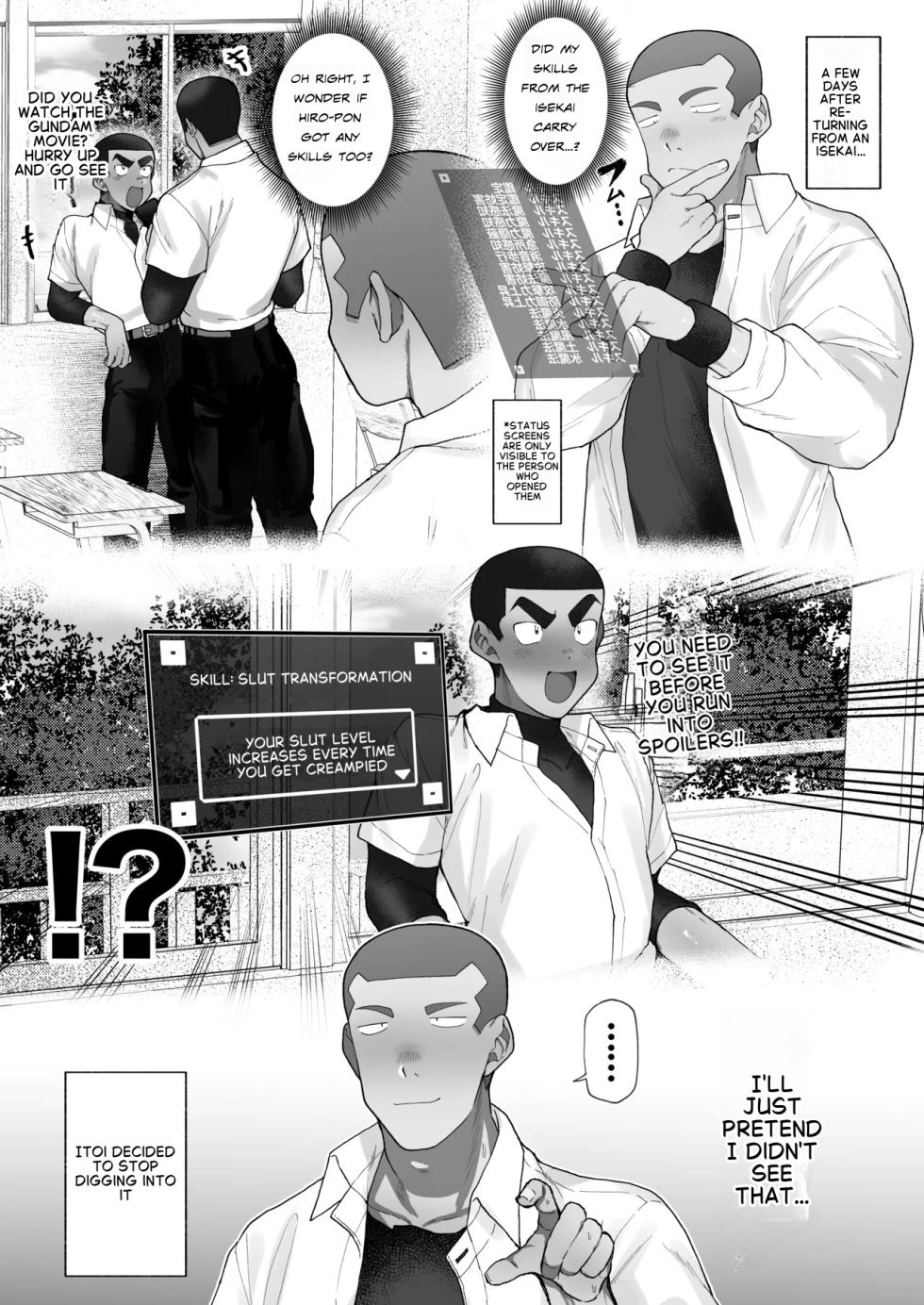 [Josou Bouzu Danshi Kenkyuujo (Yuzugaeru)] Kyuuji no Tanoshii Hokentaiiku [English] [Digital] - Page 36
