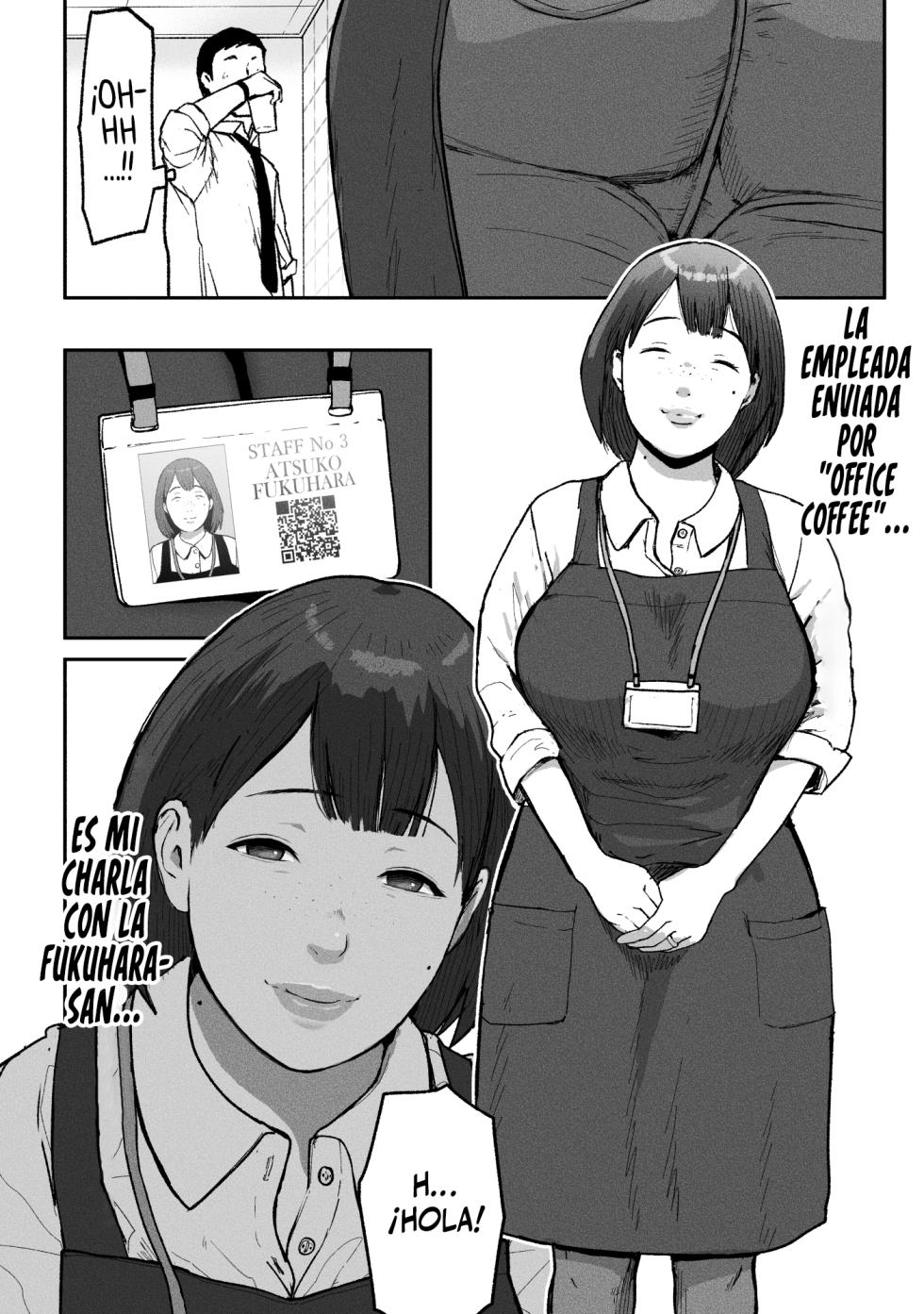 [Chinjao Girl (Special G)] Office Coffee no Onee-san wa Irerareru ~Shokuba de Ikinuki Shimasen ka~｜La señora que prepara café en la oficina también te deja tener sexo ~Tomemos un descanso del trabajo~ [Spanish] [Andreww857 = -A.W. SCAN-] - Page 3