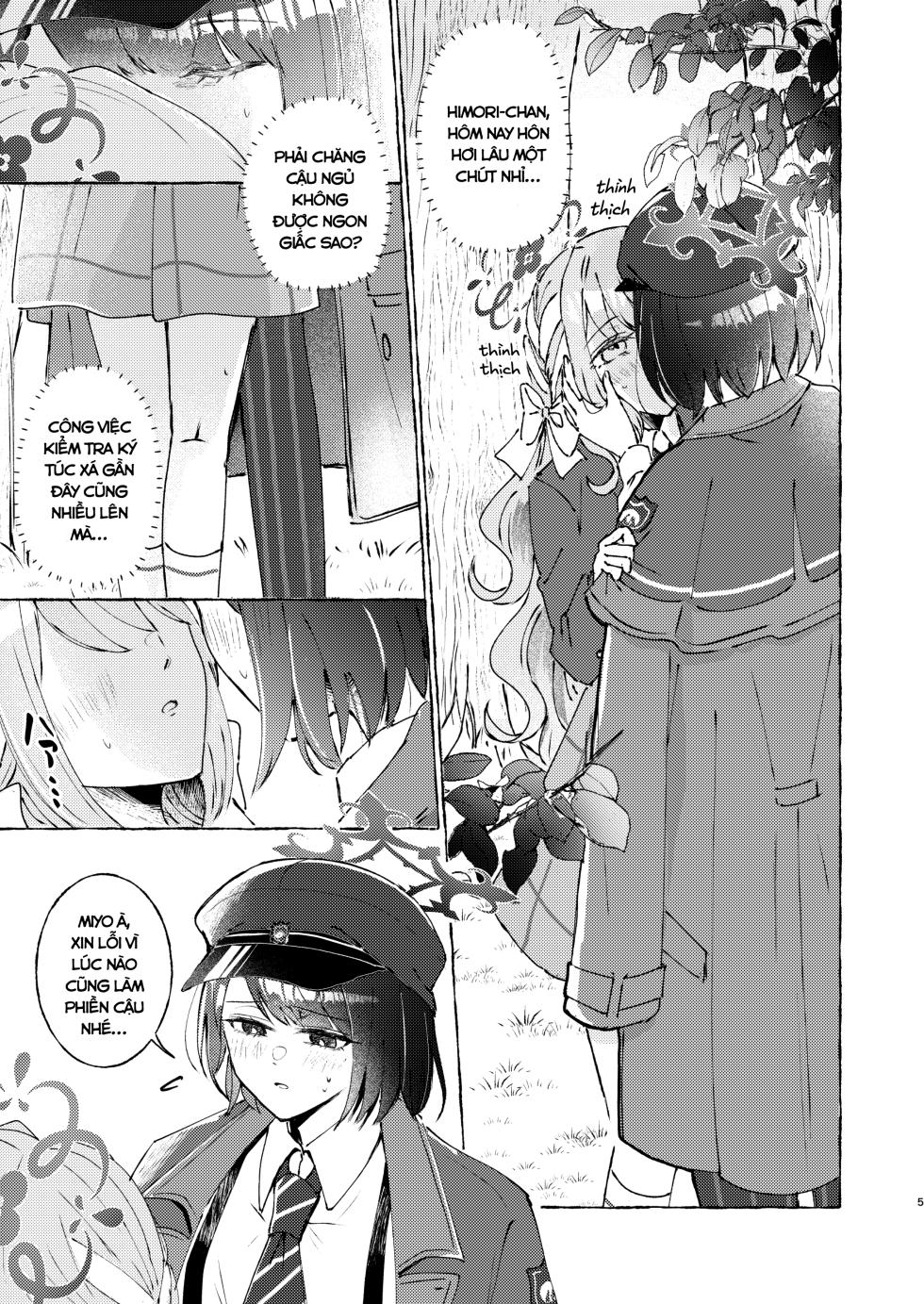 [Minu Choukan (Minu)] WARUIKO | Đứa Trẻ Hư (Blue Archive) [Vietnamese Tiếng Việt] [Digital] - Page 5