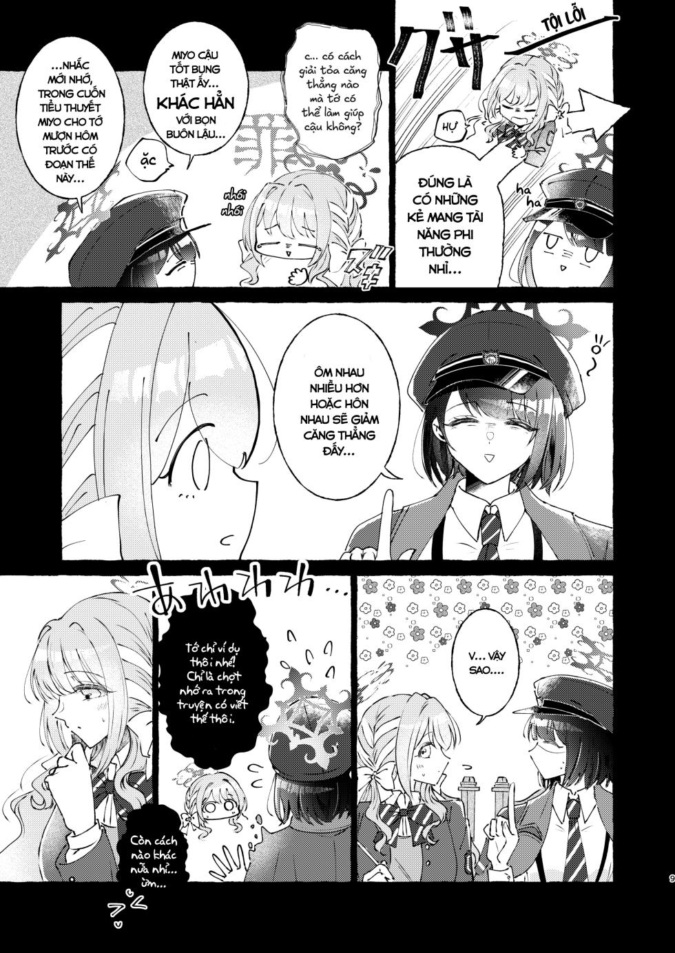 [Minu Choukan (Minu)] WARUIKO | Đứa Trẻ Hư (Blue Archive) [Vietnamese Tiếng Việt] [Digital] - Page 9