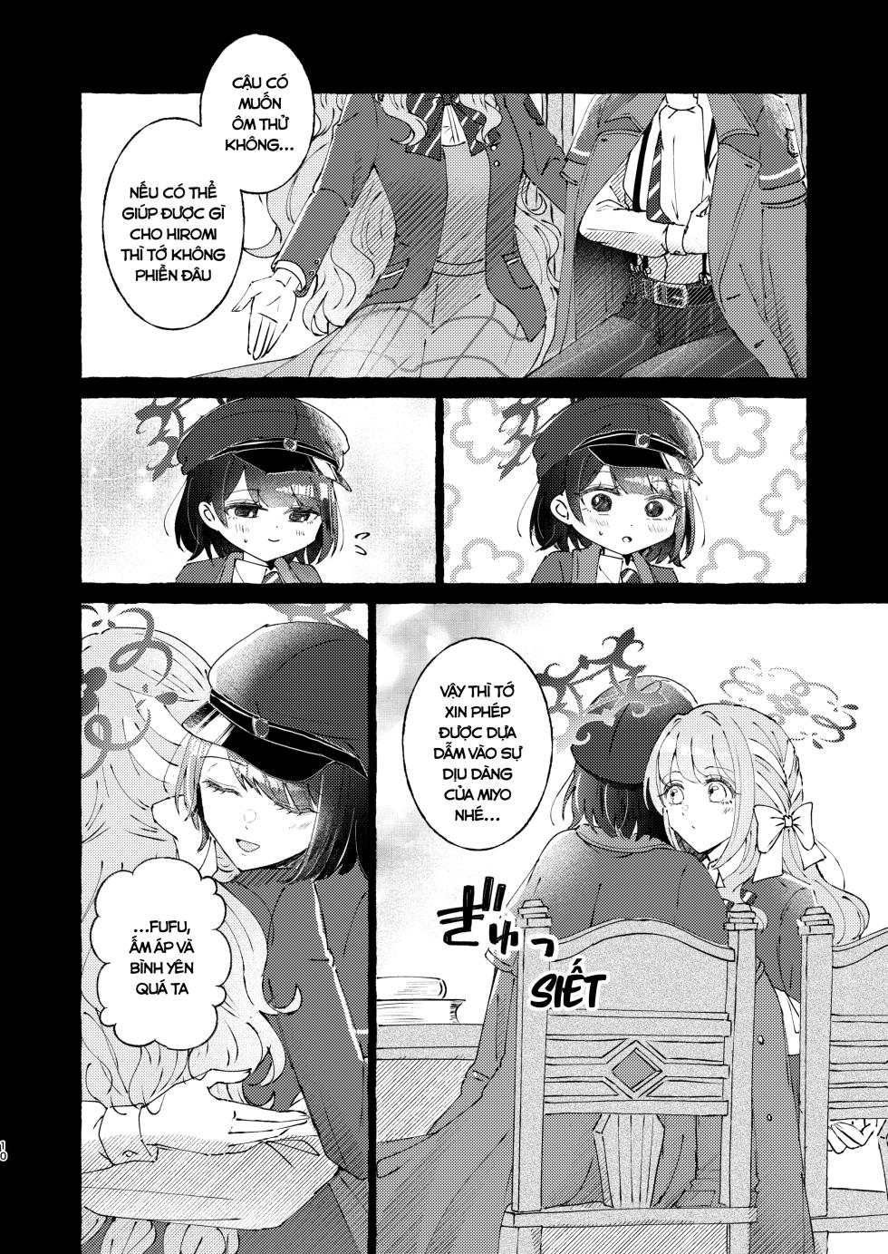 [Minu Choukan (Minu)] WARUIKO | Đứa Trẻ Hư (Blue Archive) [Vietnamese Tiếng Việt] [Digital] - Page 10
