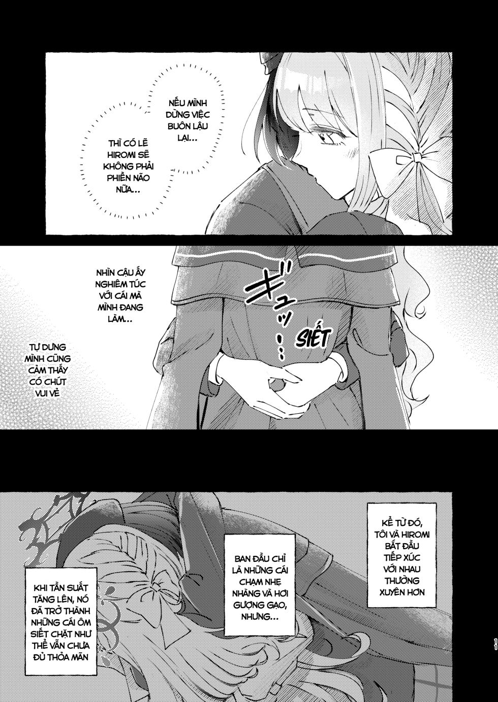 [Minu Choukan (Minu)] WARUIKO | Đứa Trẻ Hư (Blue Archive) [Vietnamese Tiếng Việt] [Digital] - Page 11