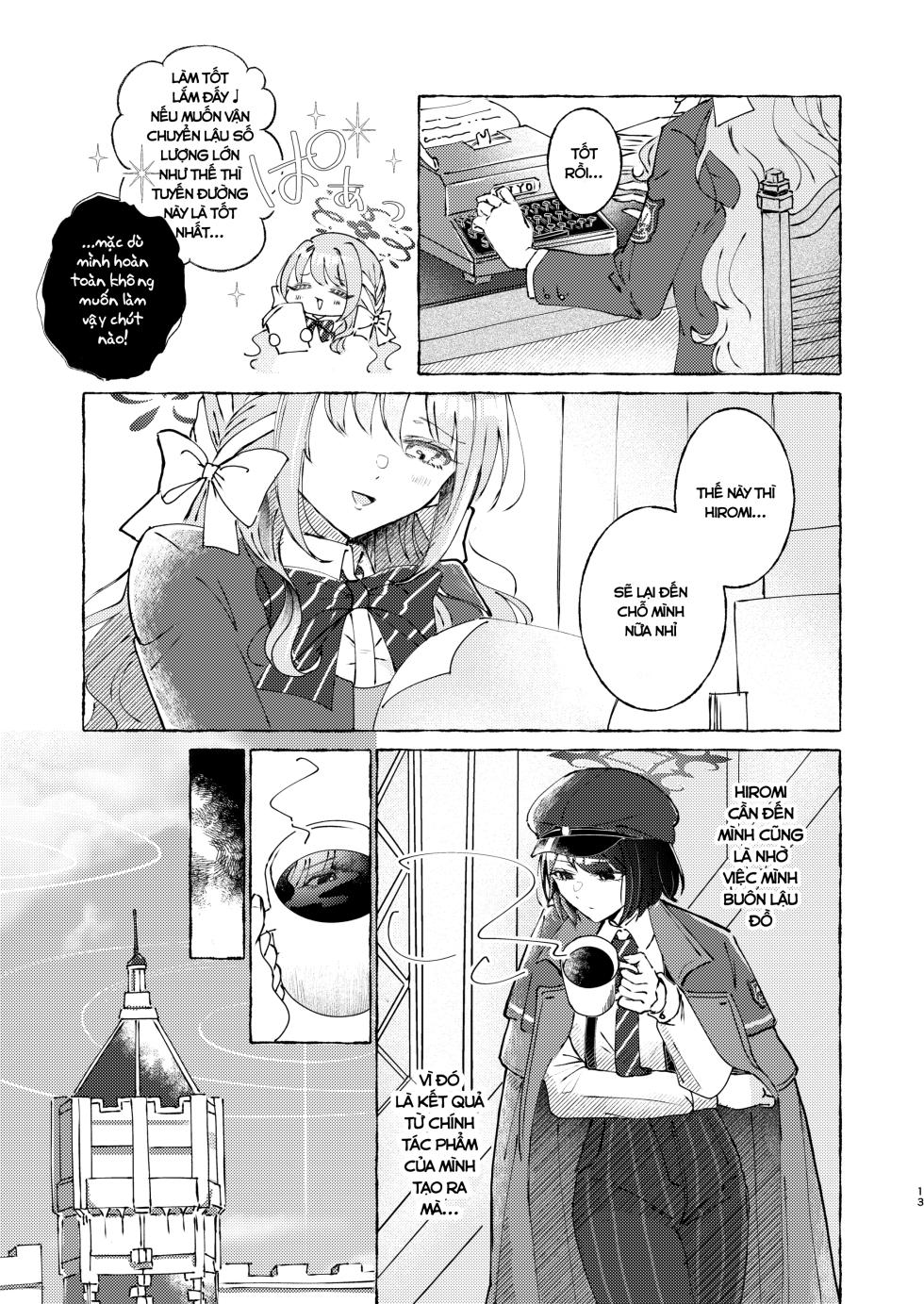 [Minu Choukan (Minu)] WARUIKO | Đứa Trẻ Hư (Blue Archive) [Vietnamese Tiếng Việt] [Digital] - Page 13