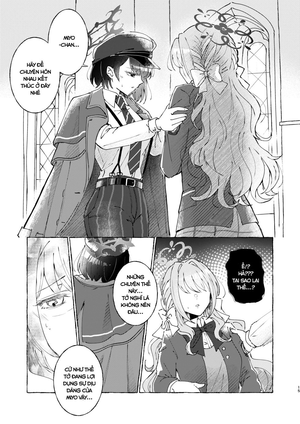 [Minu Choukan (Minu)] WARUIKO | Đứa Trẻ Hư (Blue Archive) [Vietnamese Tiếng Việt] [Digital] - Page 15