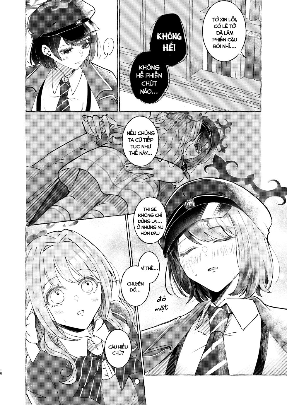 [Minu Choukan (Minu)] WARUIKO | Đứa Trẻ Hư (Blue Archive) [Vietnamese Tiếng Việt] [Digital] - Page 16