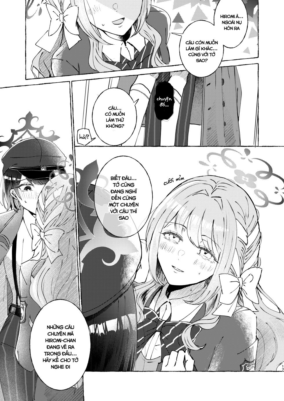 [Minu Choukan (Minu)] WARUIKO | Đứa Trẻ Hư (Blue Archive) [Vietnamese Tiếng Việt] [Digital] - Page 17