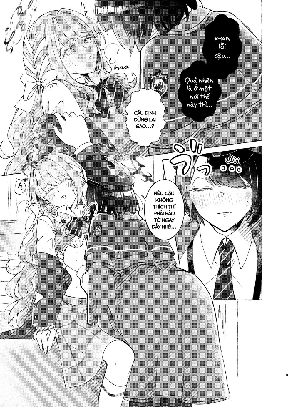 [Minu Choukan (Minu)] WARUIKO | Đứa Trẻ Hư (Blue Archive) [Vietnamese Tiếng Việt] [Digital] - Page 19