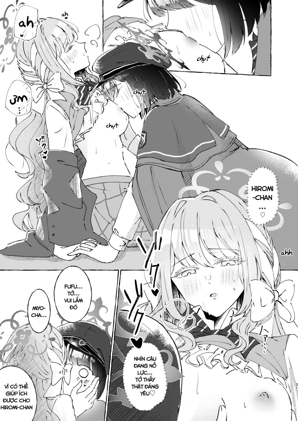 [Minu Choukan (Minu)] WARUIKO | Đứa Trẻ Hư (Blue Archive) [Vietnamese Tiếng Việt] [Digital] - Page 21