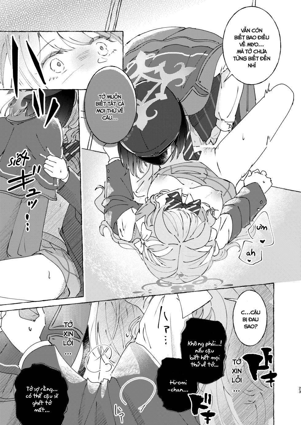 [Minu Choukan (Minu)] WARUIKO | Đứa Trẻ Hư (Blue Archive) [Vietnamese Tiếng Việt] [Digital] - Page 23