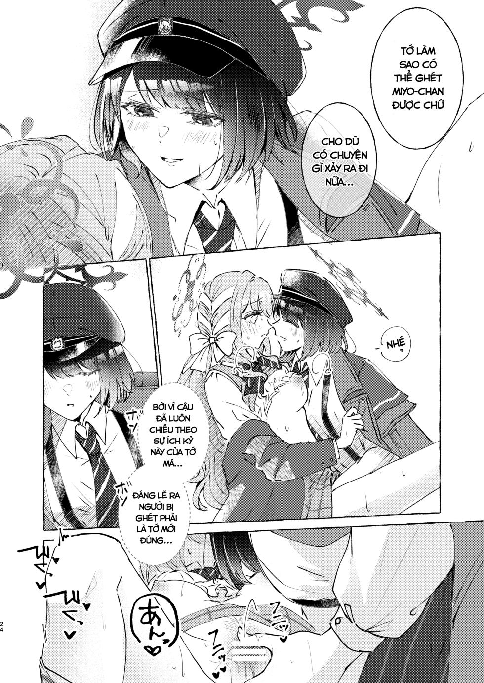 [Minu Choukan (Minu)] WARUIKO | Đứa Trẻ Hư (Blue Archive) [Vietnamese Tiếng Việt] [Digital] - Page 24