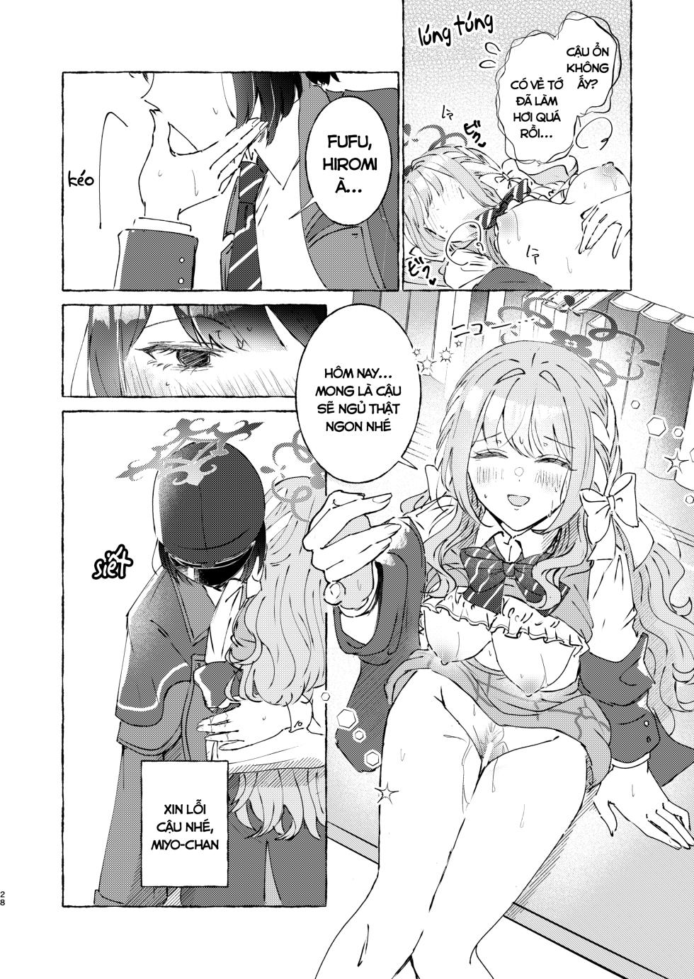 [Minu Choukan (Minu)] WARUIKO | Đứa Trẻ Hư (Blue Archive) [Vietnamese Tiếng Việt] [Digital] - Page 28
