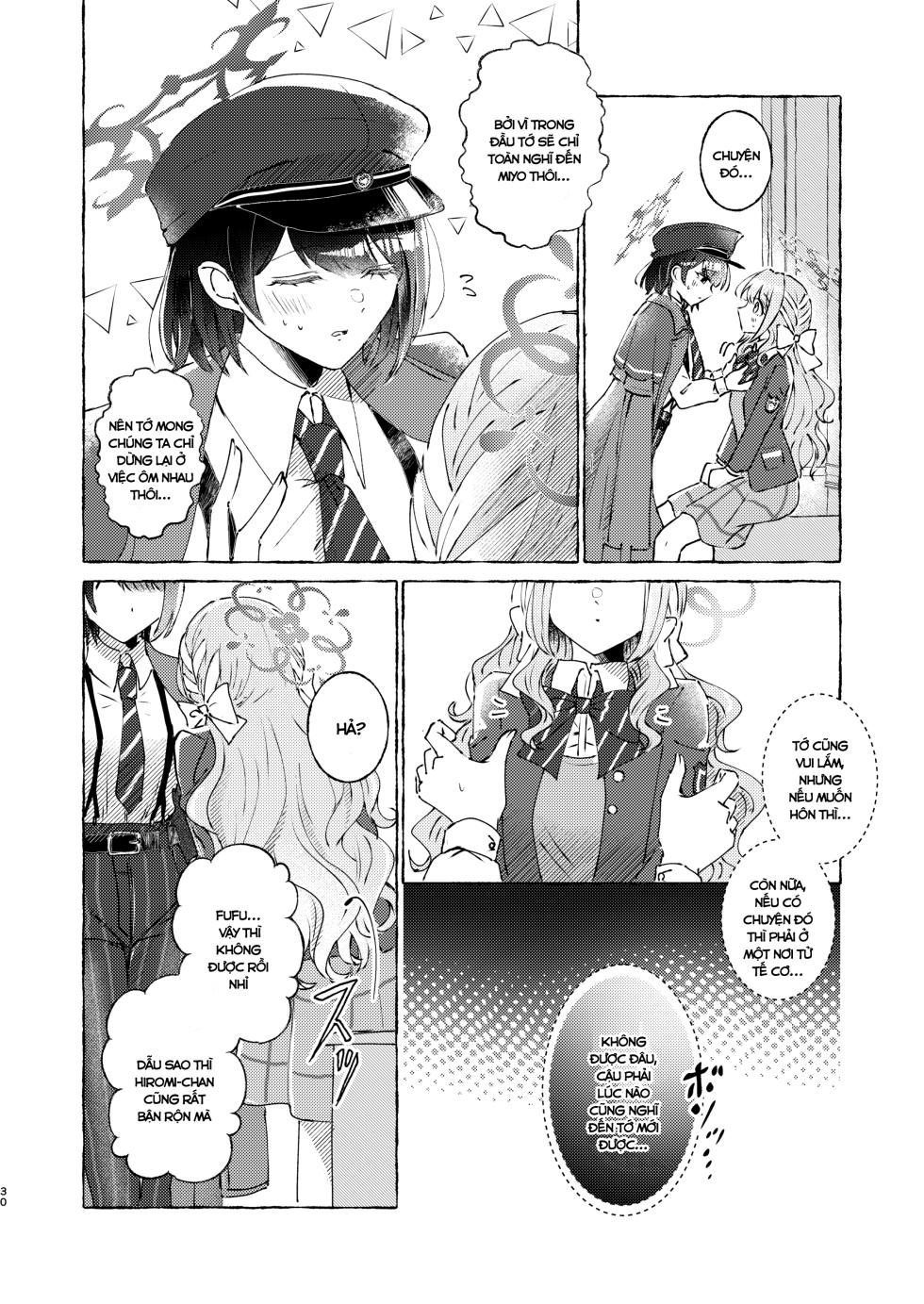 [Minu Choukan (Minu)] WARUIKO | Đứa Trẻ Hư (Blue Archive) [Vietnamese Tiếng Việt] [Digital] - Page 30
