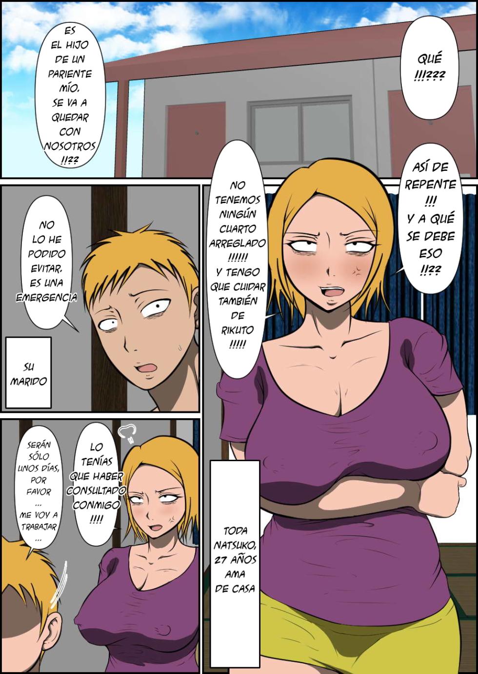 Lumilcus - Shinseki no musuko ni netora reru bonyū yanmama ESP - Page 2