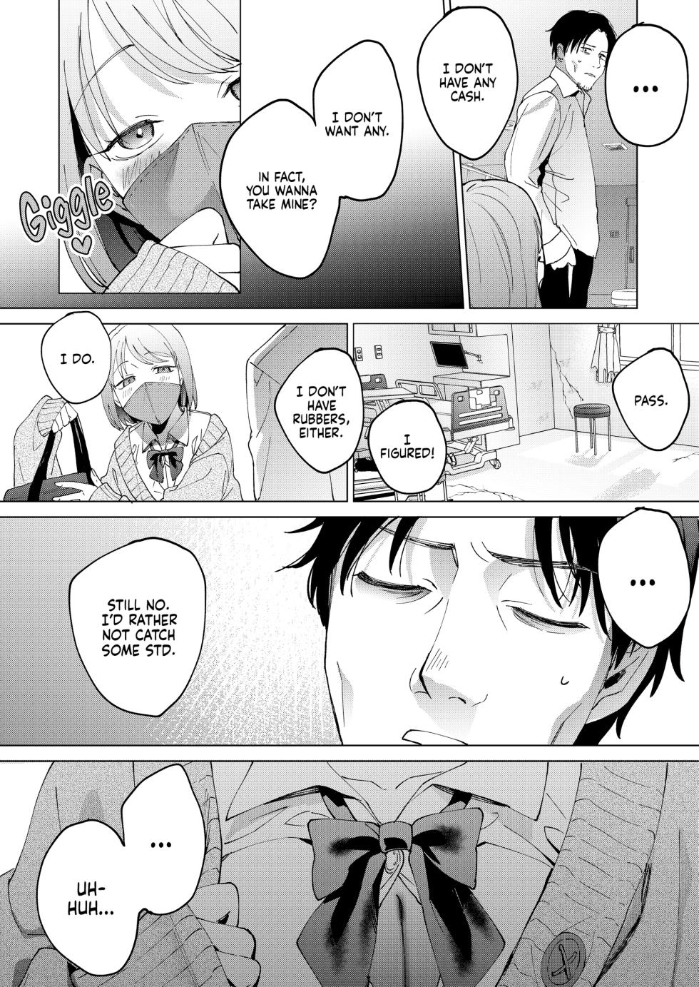 [Manmaya (Same Manma)] Jinsei Shuuryou 5-byou Mae Nazo JK ni Kuwareru | Five Seconds Before I Died [English] [J18] [Decensored] [Digital] - Page 5