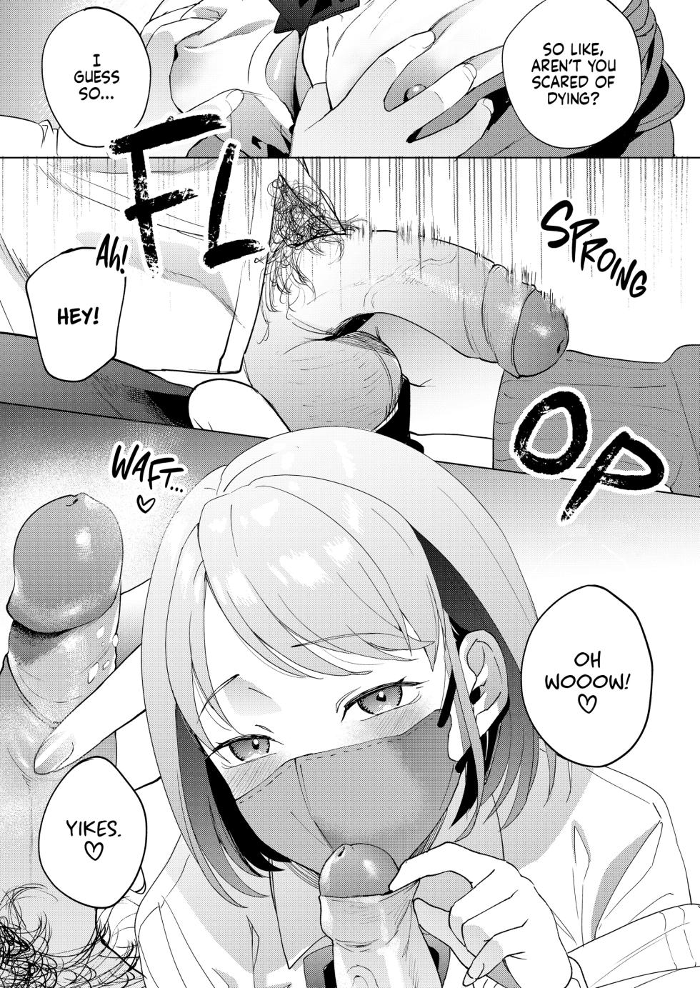 [Manmaya (Same Manma)] Jinsei Shuuryou 5-byou Mae Nazo JK ni Kuwareru | Five Seconds Before I Died [English] [J18] [Decensored] [Digital] - Page 8
