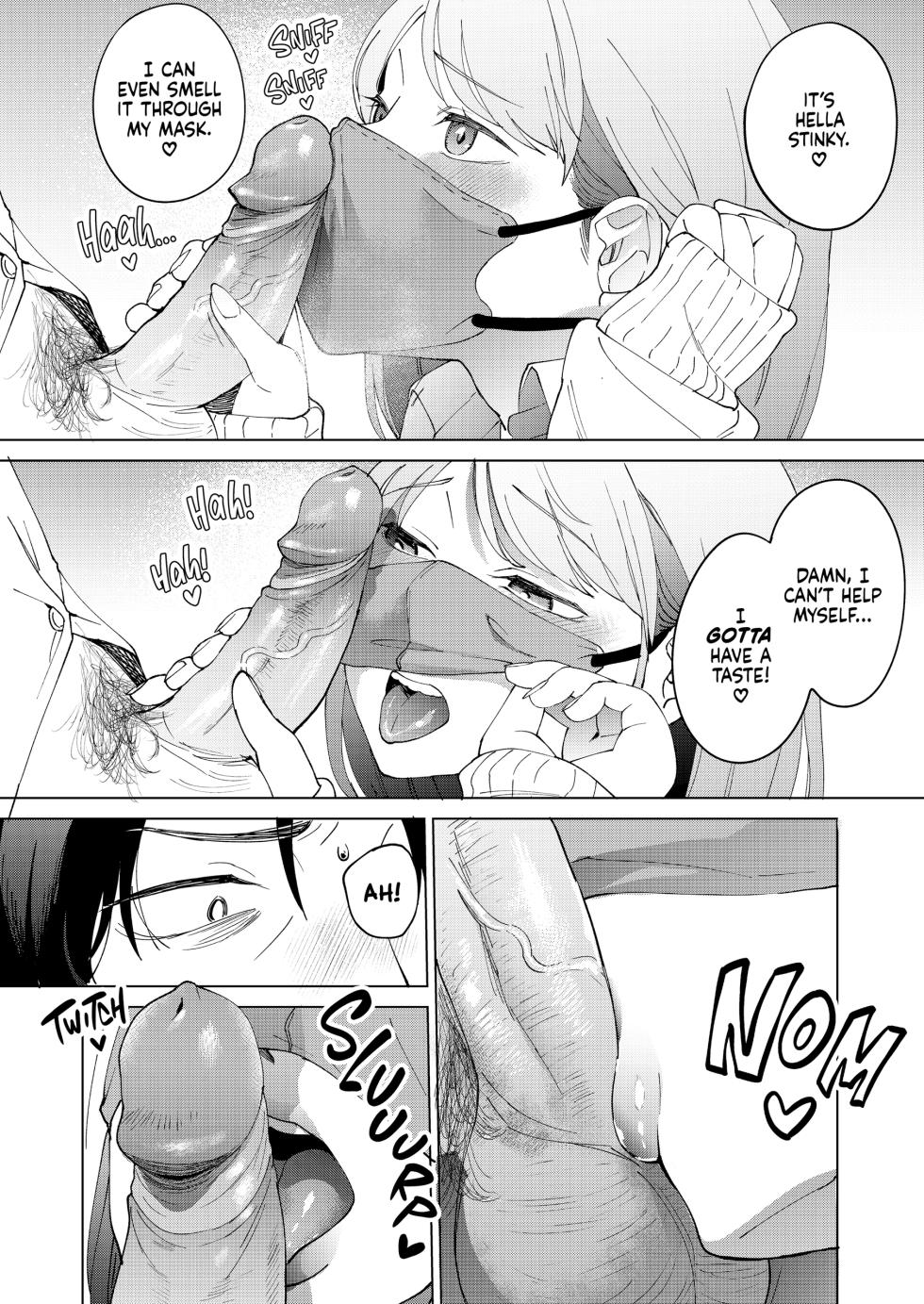 [Manmaya (Same Manma)] Jinsei Shuuryou 5-byou Mae Nazo JK ni Kuwareru | Five Seconds Before I Died [English] [J18] [Decensored] [Digital] - Page 9