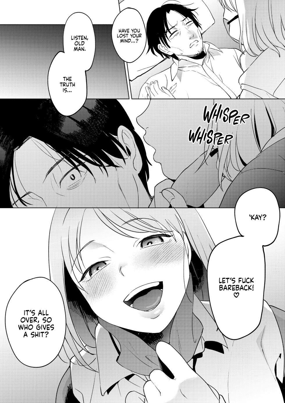 [Manmaya (Same Manma)] Jinsei Shuuryou 5-byou Mae Nazo JK ni Kuwareru | Five Seconds Before I Died [English] [J18] [Decensored] [Digital] - Page 40