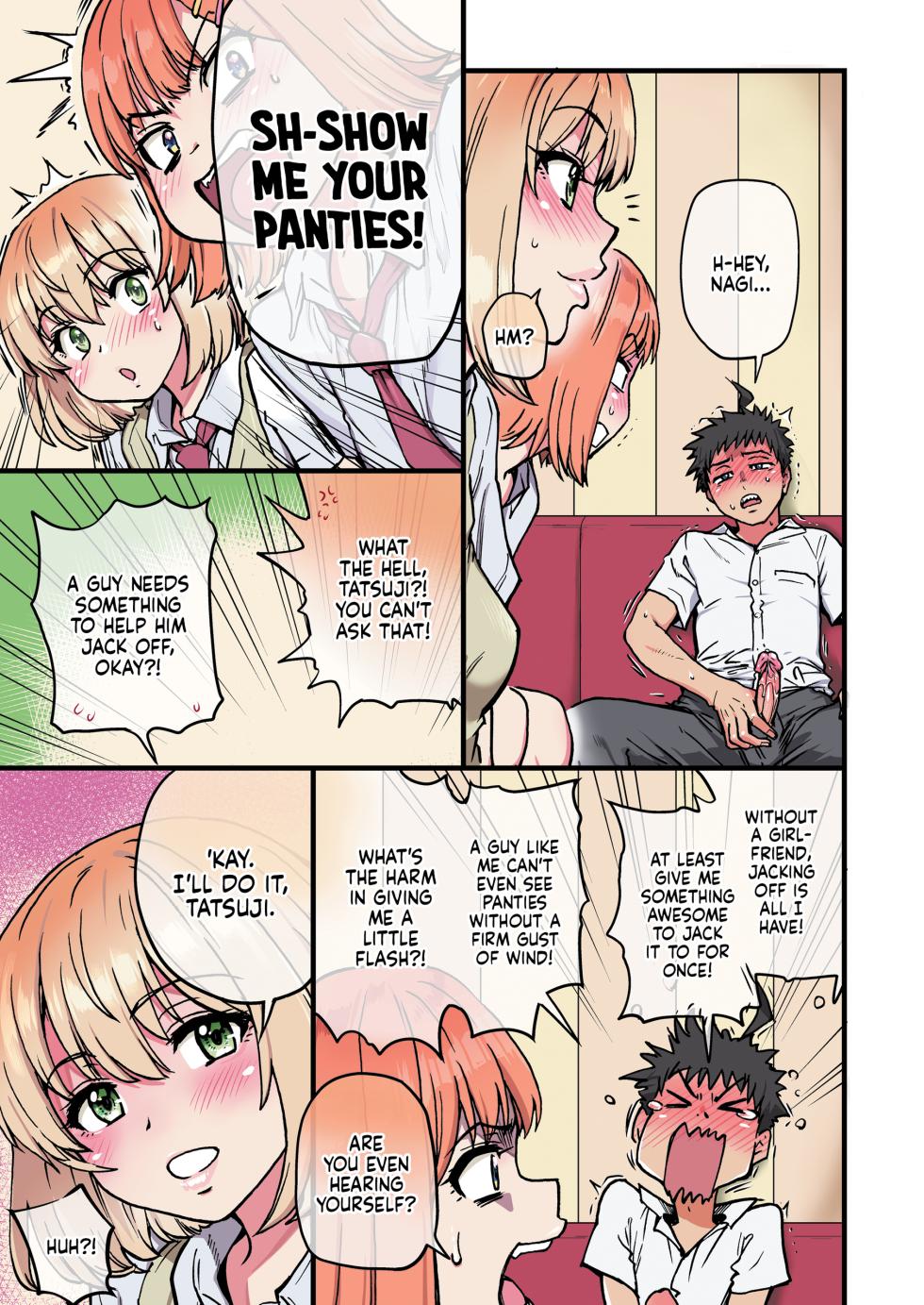 [Okina Keikaku (Shiwasu no Okina)] 100-Kai Furareta Zetsubou-teki ni Motenai Ore o Awarenda Kareshi Ari Onna Tomodachi ga Nandemo Eroi Koto Yarasete Kureta!! | Pity Party in My Pants [English] [J18] [Decensored] [Digital] - Page 20