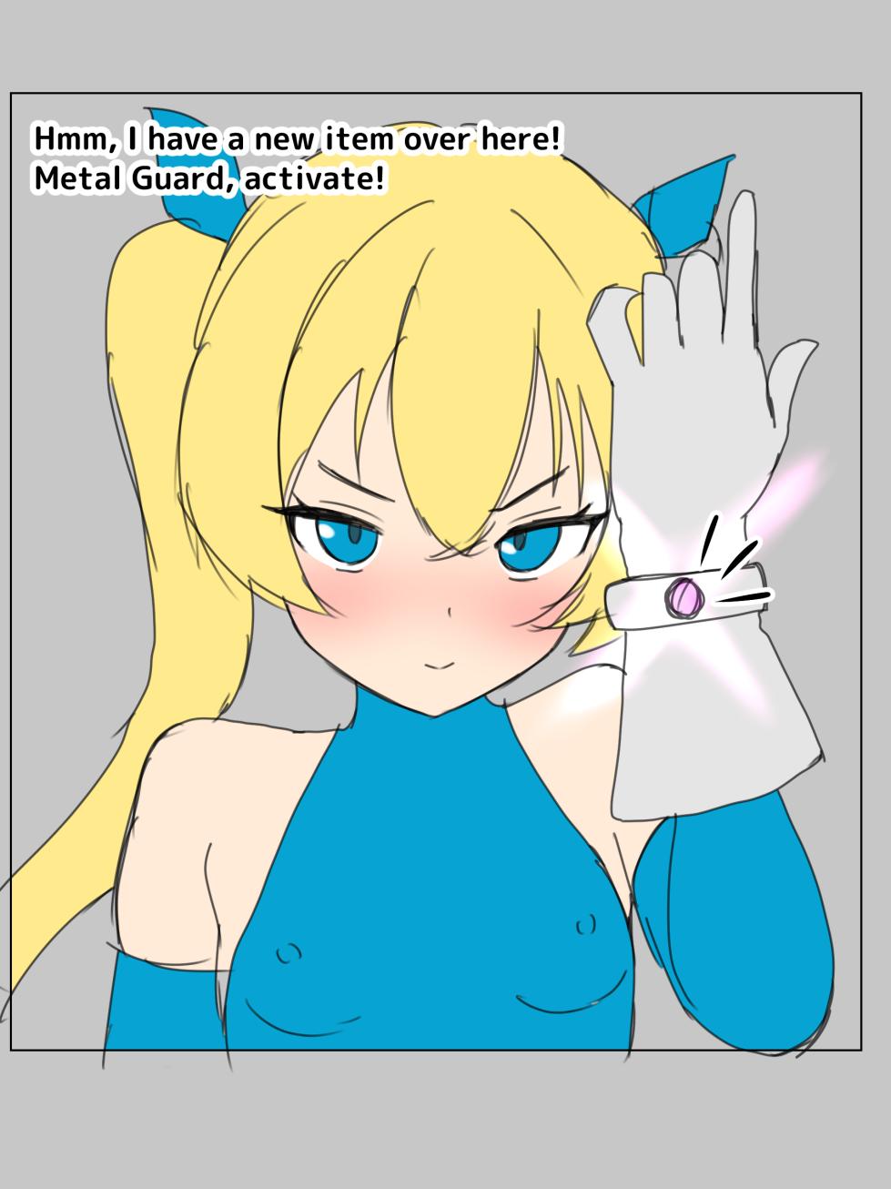 [Nameka] FairyDrop-chan Buzama Sekka | FairyDrop-chan Petrification [Japanese, English] - Page 15