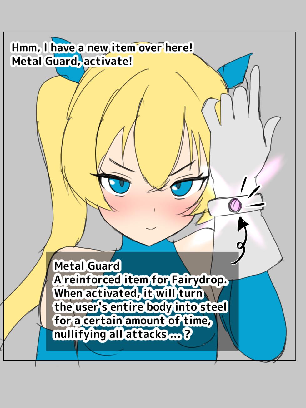 [Nameka] FairyDrop-chan Buzama Sekka | FairyDrop-chan Petrification [Japanese, English] - Page 16