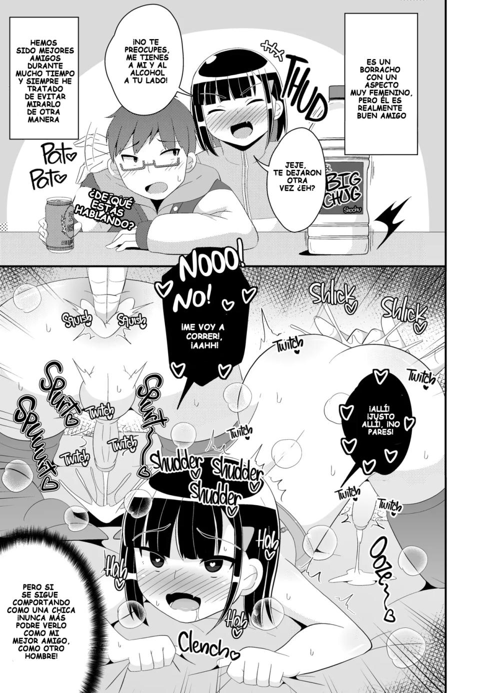 [CHINZURI BOP (Chinzurena)] Mesuhomo-byou ni Natta Shinyuu [Spanish] [Decensored] [Digital] - Page 11