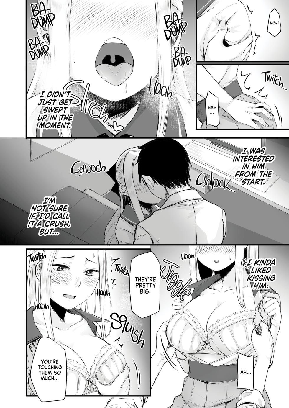[Doushoku (Omizu Chihiro)] Cool-kei Netoge JK to Mankitsu Off-kai kara Hajimaru Love Ecchi | I Met Up With a Cool JK I Knew From an MMO and Had Great Sex With Her [English] [J18] [Decensored] [Digital] - Page 8